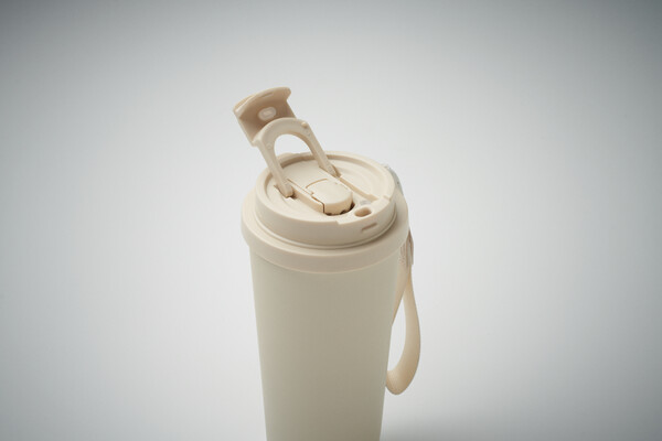 Double wall tumbler 500ml Topaz Large - Beige