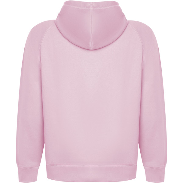 Felpa con cappuccio unisex in cotone biologico Vinson - Rosa chiaro / roly-L