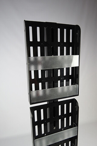 Black Cascade Catalogue Holder