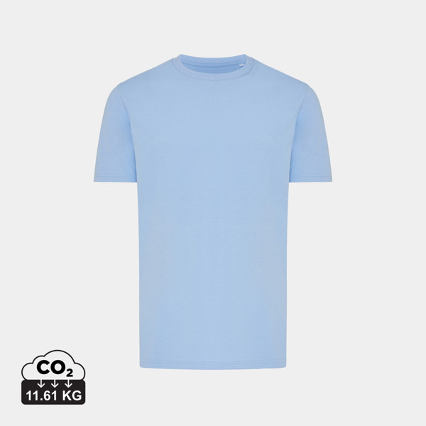 T-shirt en coton recyclé IQONIQ Brett - Sky Blue / S