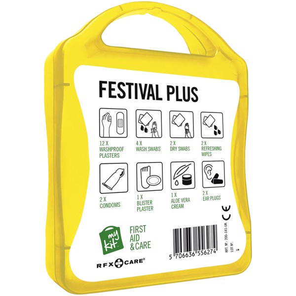 MyKit Festival Plus - Amarelo transparente