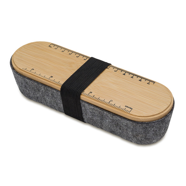 Jasse felt pencil case with phone holder