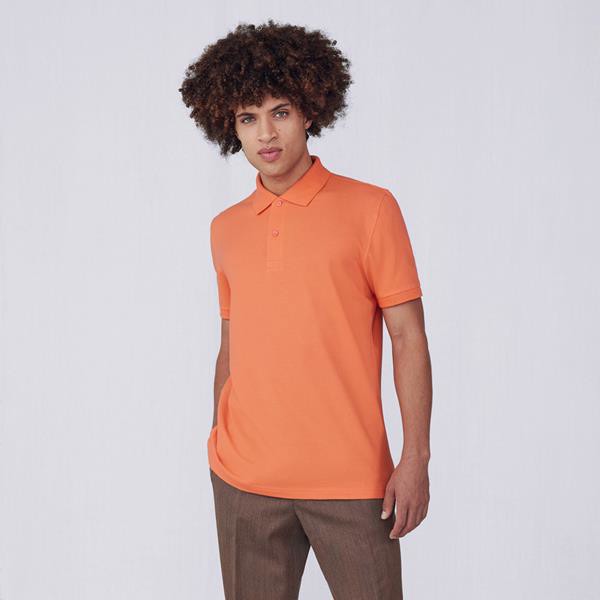 B&C My Polo 210 - 100% Algodão Optimium (Investindo Em Better Cotton) - Roasted Coffee / L