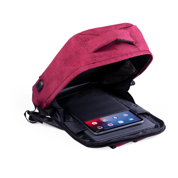 Mochila Anti-Roubo Komplete - Vermelho