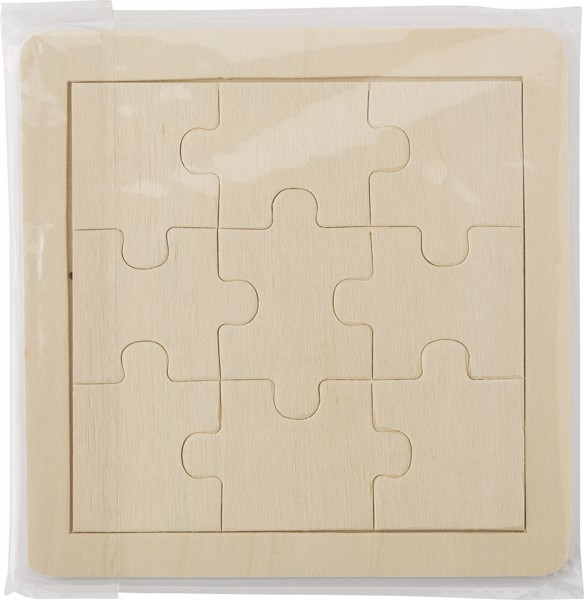 Puzzle 9 pièces en bois Alvaro