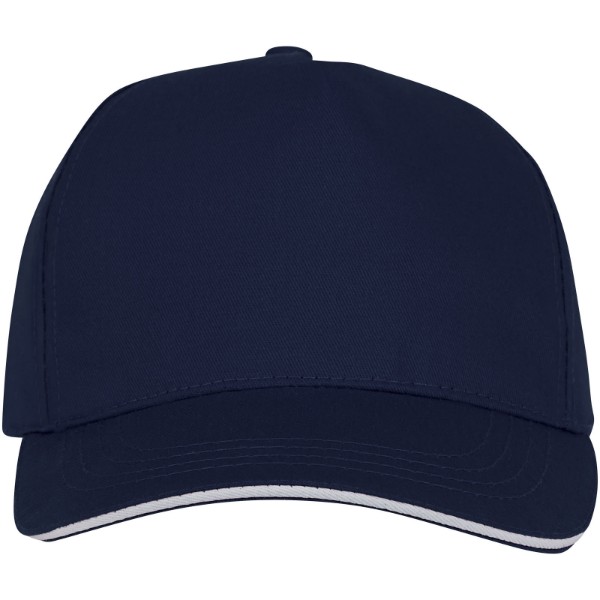 Ceto 5 panel sandwich cap - Navy