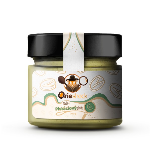 Orieshock Čoko Pistáciový Biely 200g krém