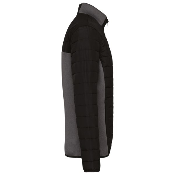 Men's Bi-Material Padded Jacket - M
