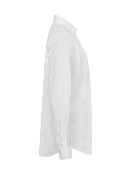 Cottover Gots Poplin comfort shirt white 46