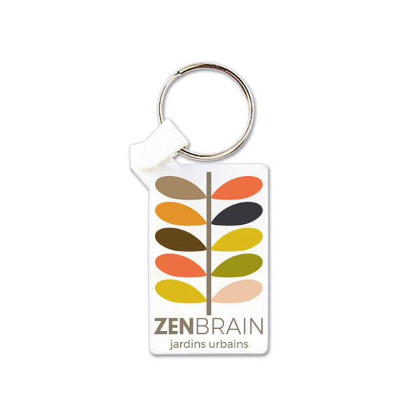 FLEXIBLE PLASTIC KEY-RING