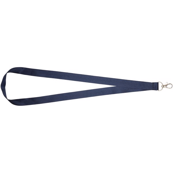 Lanyard Impey con comodo gancio - Navy