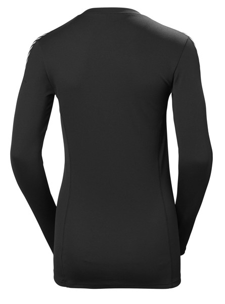 Helly Hansen Women's HH Lifa Crew - BLACK - L