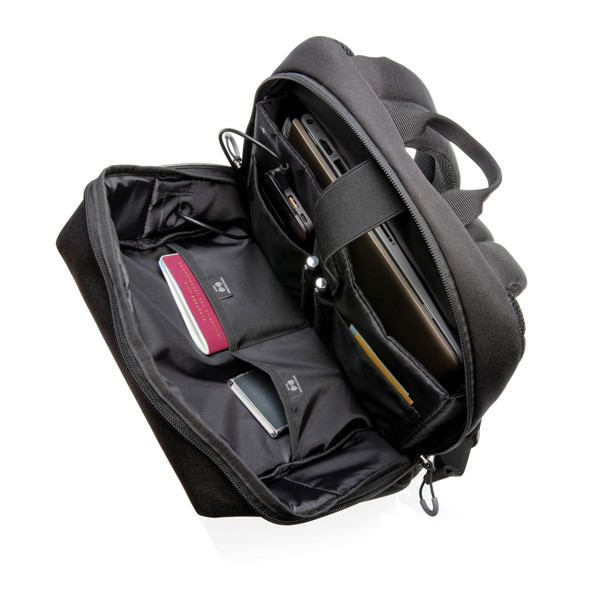 Swiss Peak backpack, 15.6in laptop, USB A, RFID