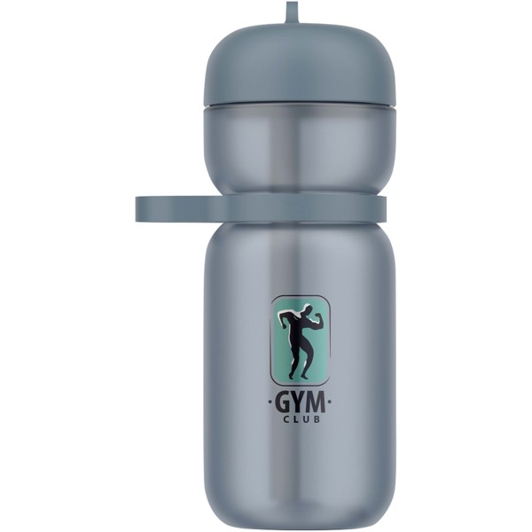 Bouteille de sport mepal de 600 ml avec couvercle rabattable - Bleu