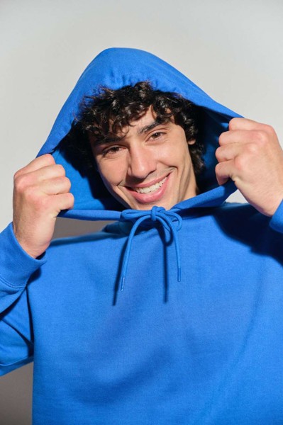 Unisex Basic Hoodie Tubular Sweatshirt - Ideal White / 2XL