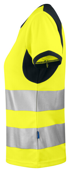 6012 T-shirt Cl.2 Women YELLOW/BLACK XS