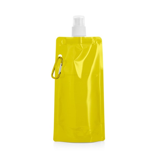 KWILL. 460 mL PE folding bottle - Yellow