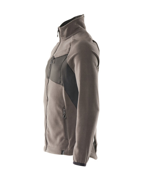 Fleece Jacket - MASCOT® - Dark Anthracite / Black / 3XL