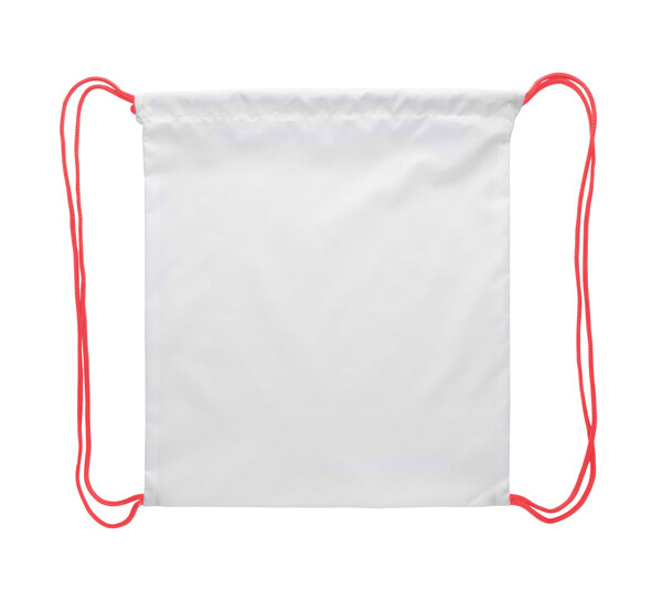 Sac piscine personnalisé pour enfants CreaDraw Kids - Rouge / Blanc