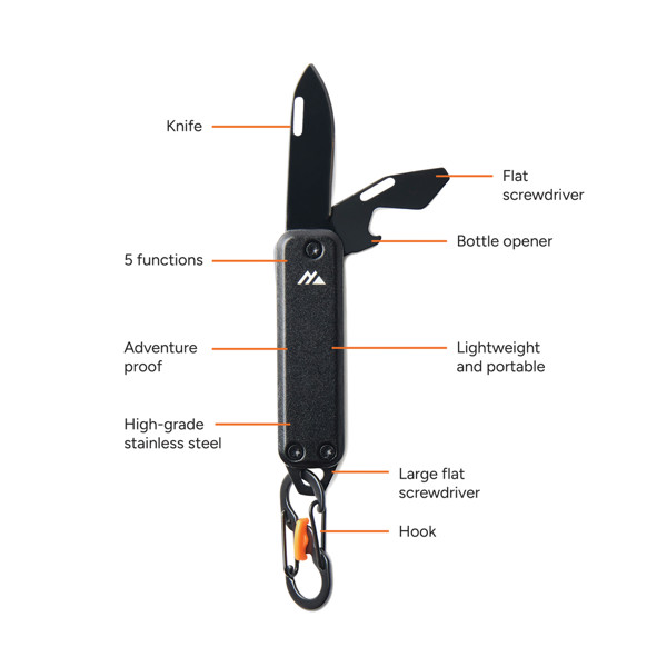Nordic Drift Adventure keychain tool