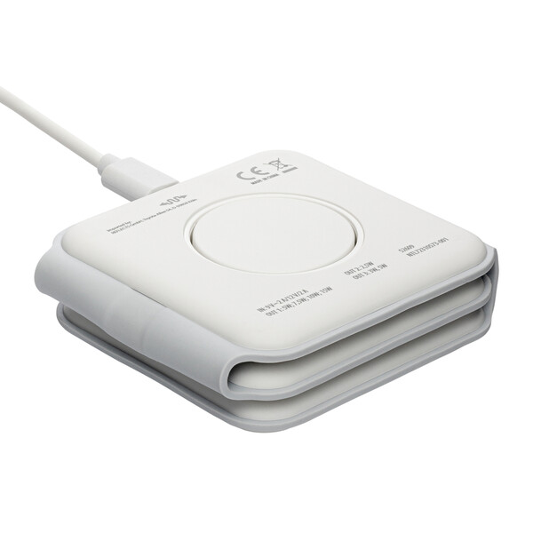 3-en-1 Chargeur sans fil rapide PORTANOVA - blanc / 15 Watt