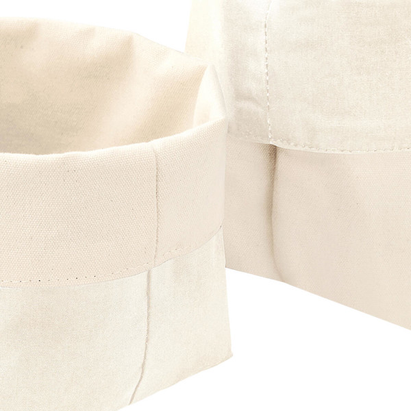 Reversible Canvas Organiser - Natural / M