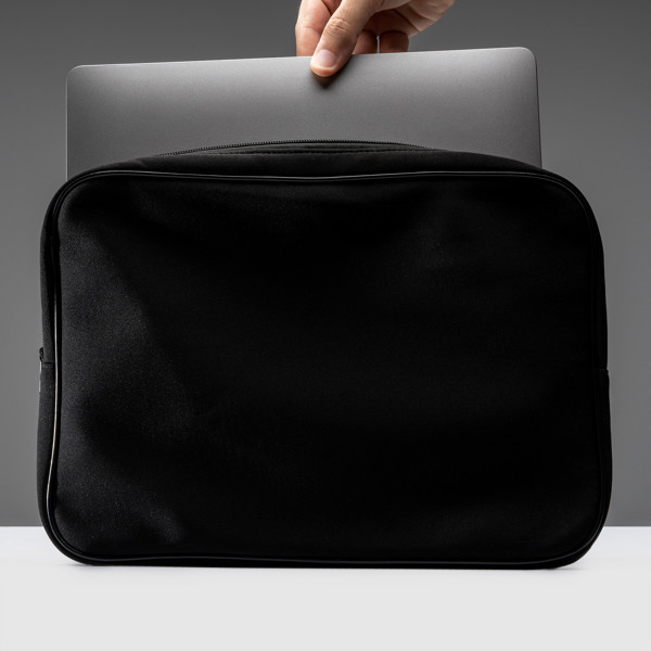 Personalised softshell laptop sleeve up to 13 inches