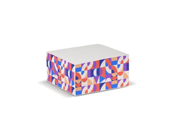 Cube pad 10x10x5 - White