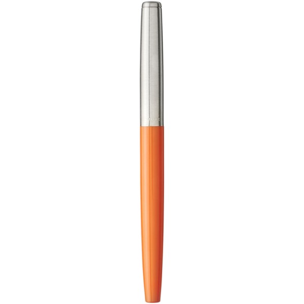 Jotter plastic with stainless steel rollerbal pen - Orange