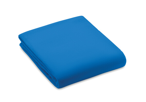 Couverture polaire RPET 130gr Bogda - Bleu Royal