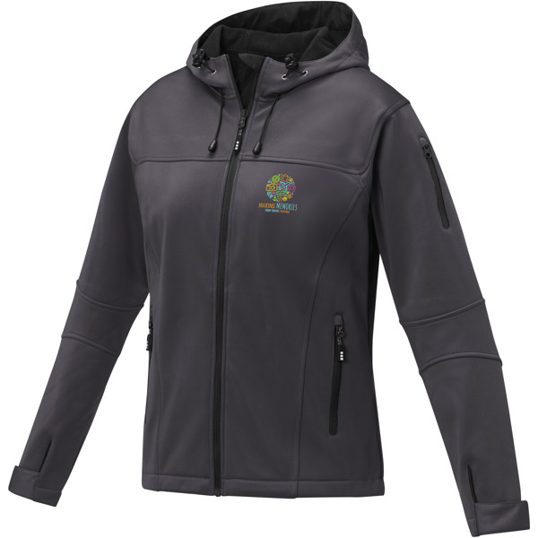 Match women's softshell jacket - Storm Grey / XL