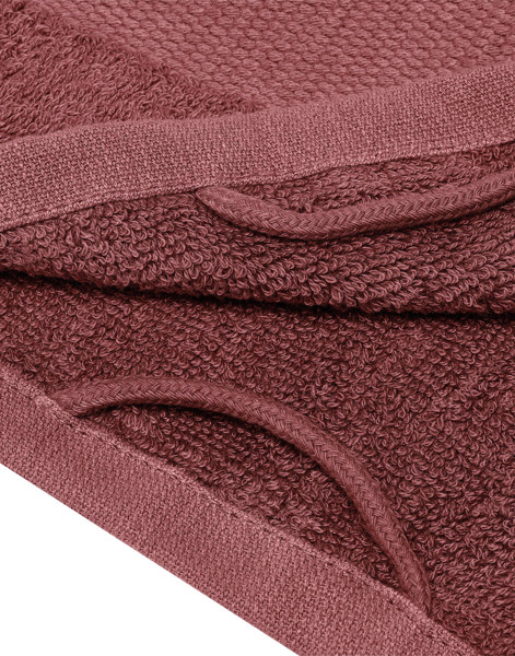 Tiber Bath Towel 70X140 Cm - Rich Red / ONE SIZE