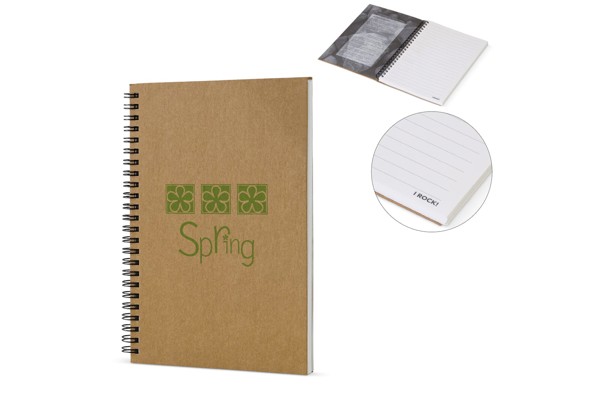 Rock paper notebook A5 - Nature