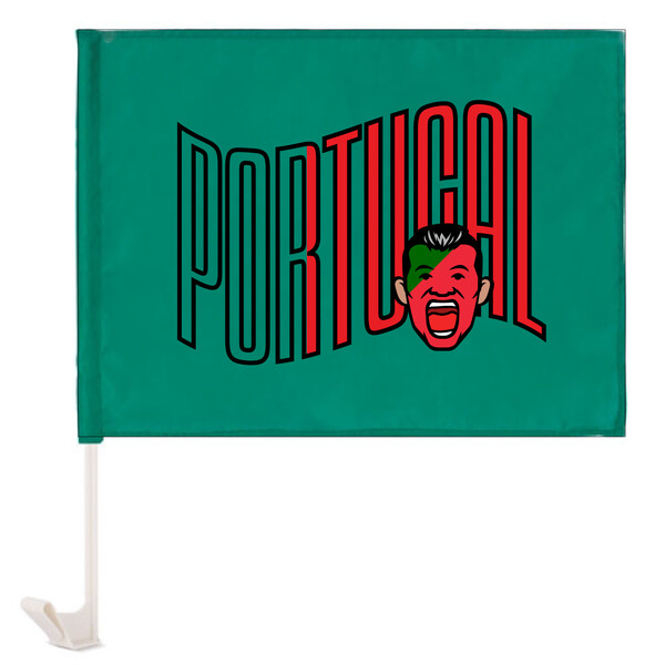 Bandeira Carro Portugal + impressão