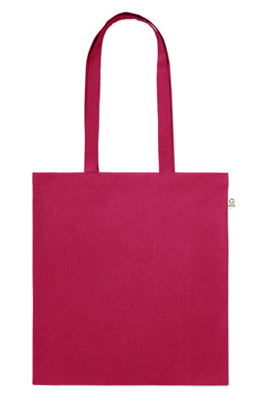 Saco compras algodão reciclado Viveka Colour - Vermelho