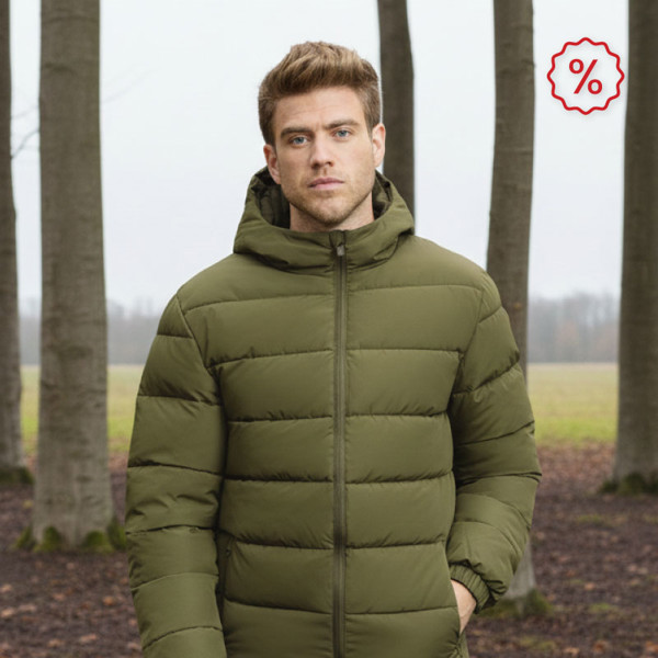 Parka Acolchoada com capuz Eren