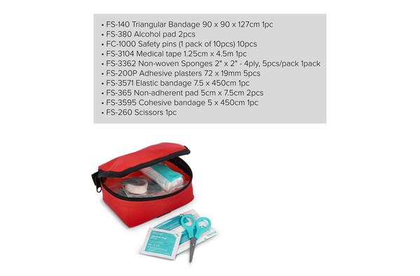 First Aid kit 16pc Fuji
