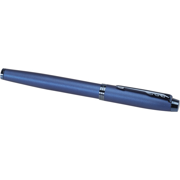 Caneta rollerball "Parker IM" (tinta preta) - Azul