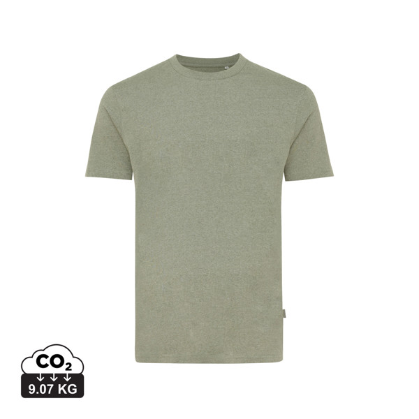 T-shirt en coton recyclé non teinté Iqoniq Manuel - Heather Green / XL