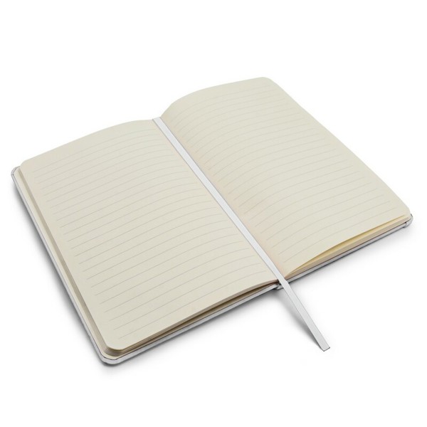 Magnetic notebook A5 | Aurora - white