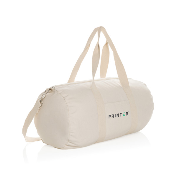 Impact Aware™ 285gsm rcanvas duffel bag undyed - Off White