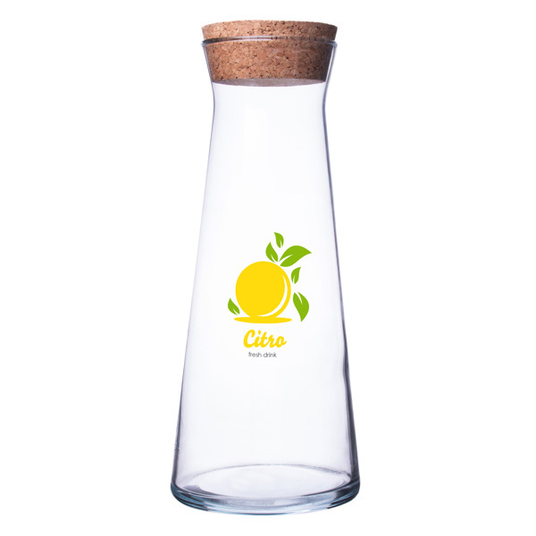 Mia glass carafe, 105 mm diameter, 250 mm height