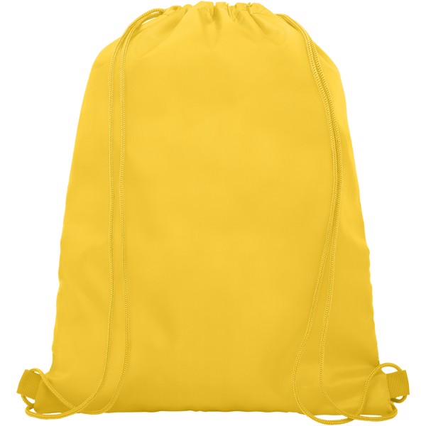 Zaino Oriole in mesh con cordoncino - 5L - Giallo