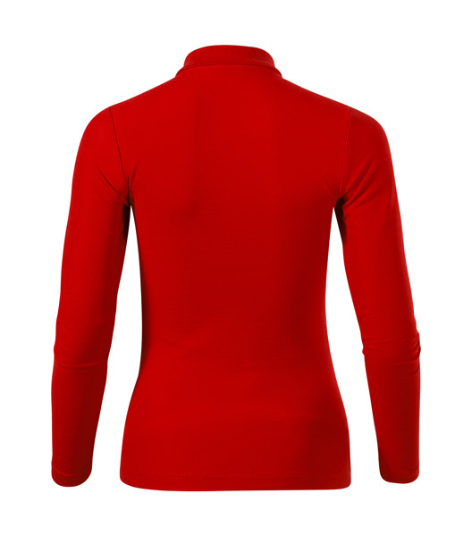 Polokošile Dámská Malfini® Pique Polo Ls - Červená / M