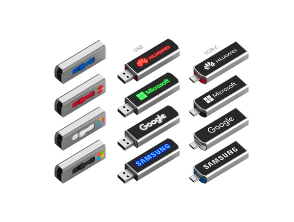 USB Flash disk OTG22 - WHITE_1GB