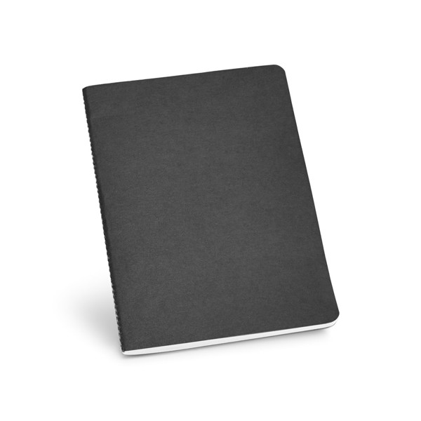 ECOWN. Notebook A5 lined sheets - Black