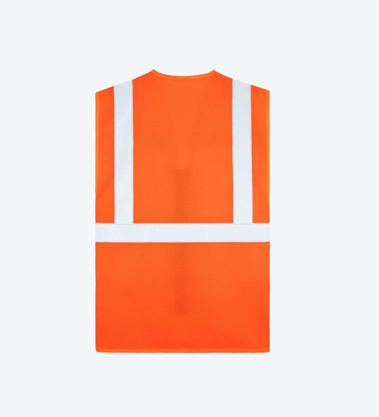 Mesh Executive Vest "Larisa" - Hi-Vis Orange / S