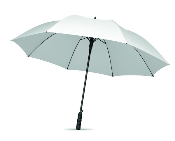 27 inch windproof umbrella Lluvia - White