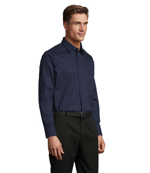 BRIGHTON CHEMISE HOMME - Bleu FonceL