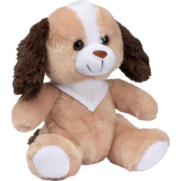 Plush toy dog CRISTOBAL - Brown